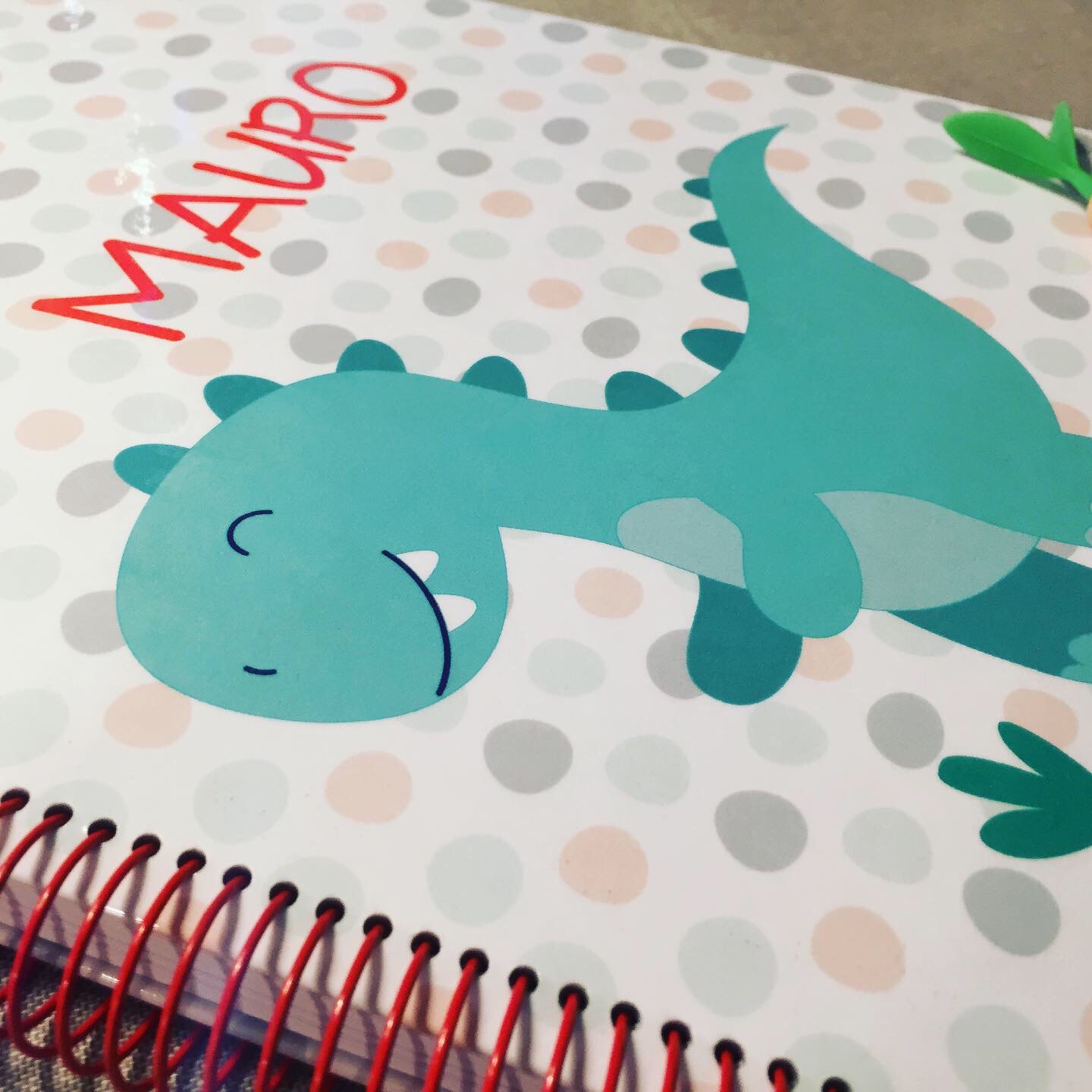 Cuaderno dino